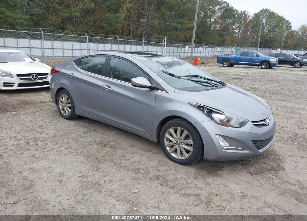 2015 HYUNDAI ELANTRA SE VIN: KMHDH4AEXFU224529