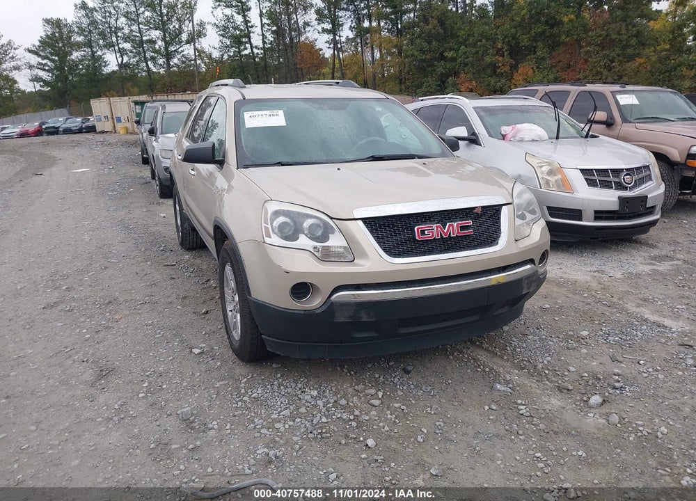2011 GMC ACADIA SL VIN: 1GKKRNED8BJ230717