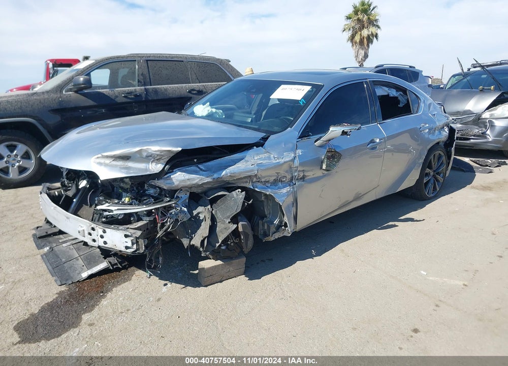2022 LEXUS IS 350 F-SPORT VIN: JTHGZ1B2XN5056495