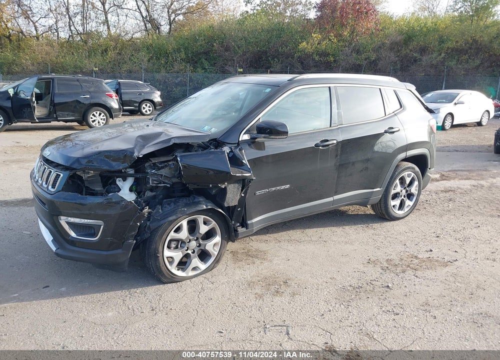 2018 JEEP COMPASS LIMITED 4X4 VIN: 3C4NJDCB6JT199308