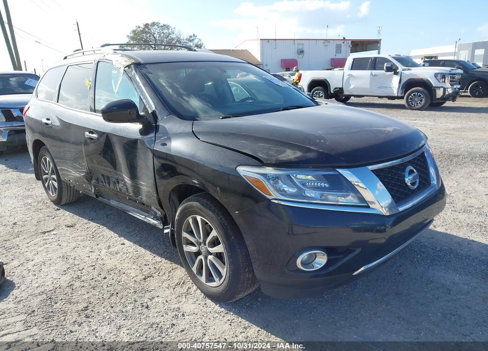 2013 NISSAN PATHFINDER SL VIN: 5N1AR2MN6DC668638
