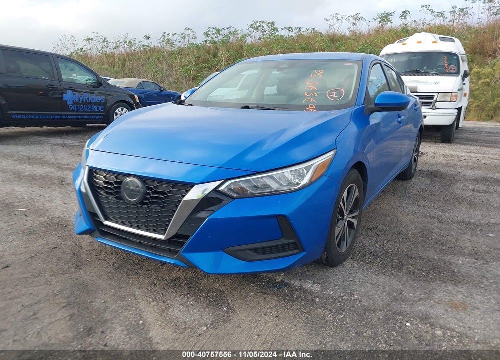 2021 NISSAN SENTRA SV XTRONIC CVT VIN: 3N1AB8CV7MY317681