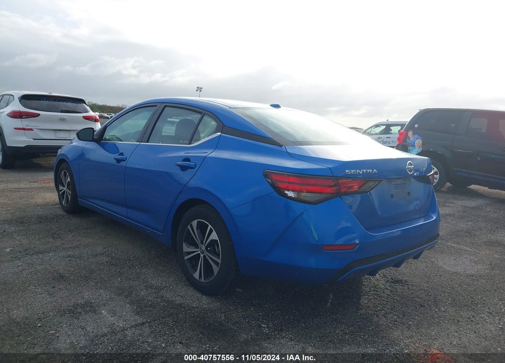 2021 NISSAN SENTRA SV XTRONIC CVT VIN: 3N1AB8CV7MY317681