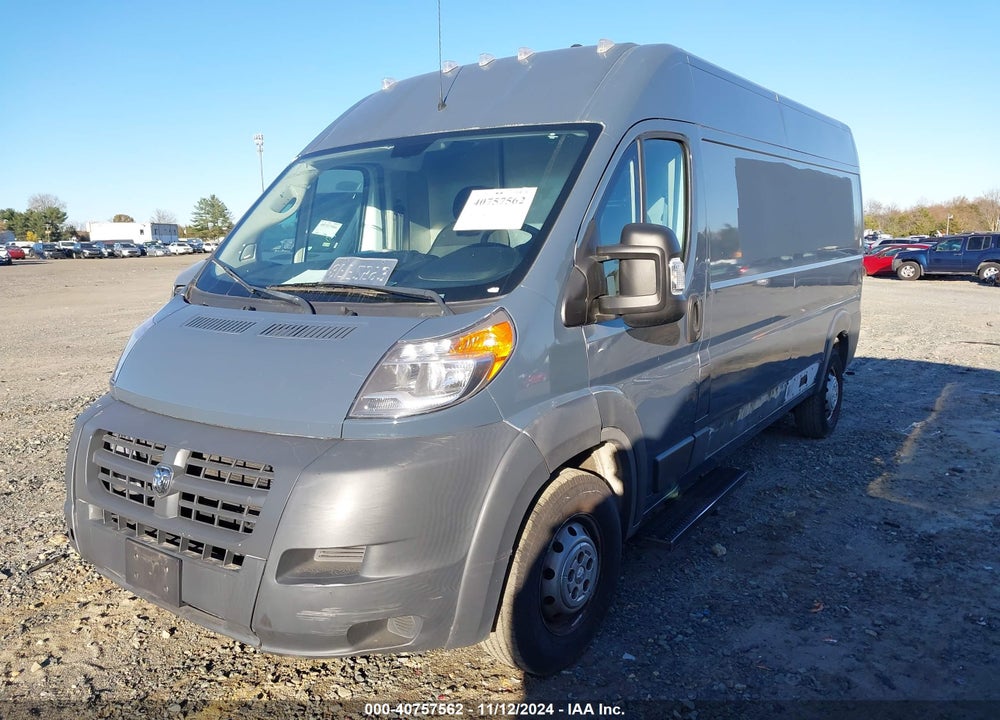 2018 RAM PROMASTER 2500 HIGH ROOF 159 WB VIN: 3C6TRVDG1JE159410