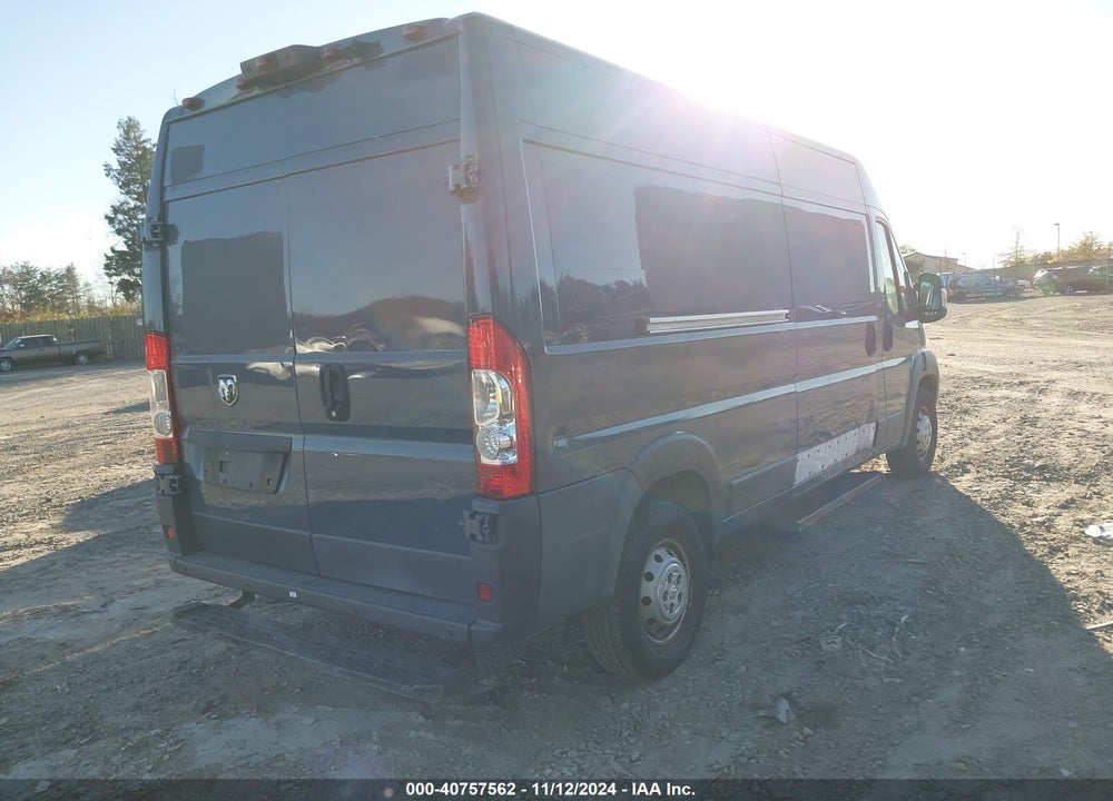 2018 RAM PROMASTER 2500 HIGH ROOF 159 WB VIN: 3C6TRVDG1JE159410