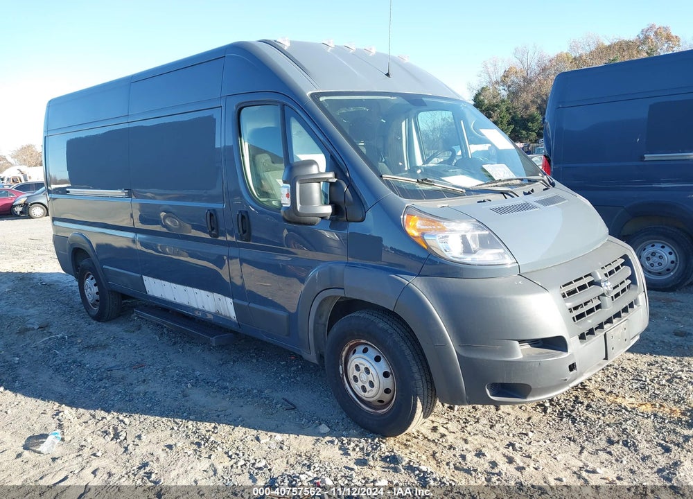 2018 RAM PROMASTER 2500 HIGH ROOF 159 WB VIN: 3C6TRVDG1JE159410