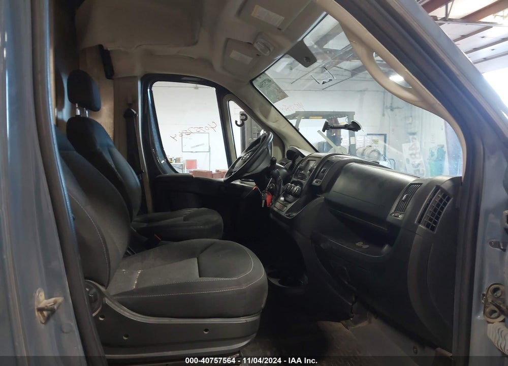 2019 RAM PROMASTER 3500 CARGO VAN HIGH ROOF 159 WB EXT VIN: 3C6URVJG2KE552083