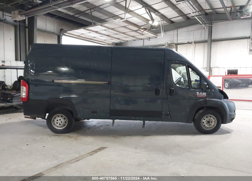 2019 RAM PROMASTER 2500 HIGH ROOF 159 WB VIN: 3C6TRVDG0KE515072