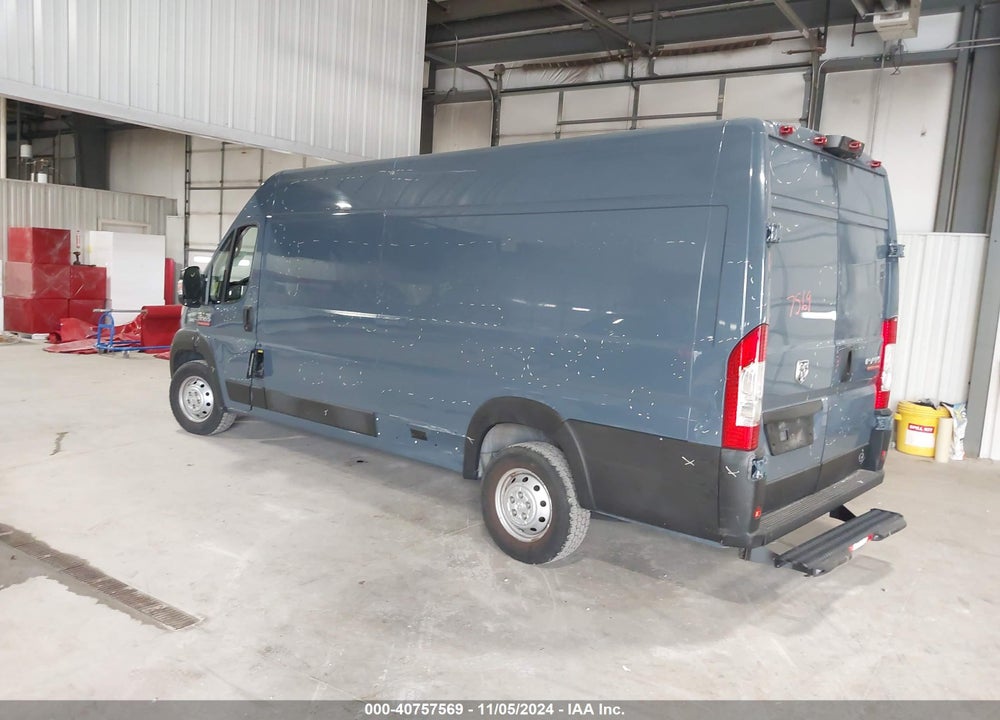 2019 RAM PROMASTER 3500 CARGO VAN HIGH ROOF 159 WB EXT VIN: 3C6URVJGXKE558133