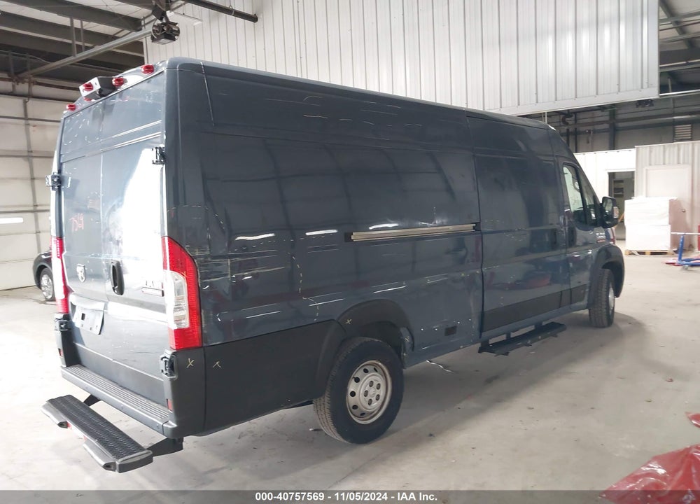 2019 RAM PROMASTER 3500 CARGO VAN HIGH ROOF 159 WB EXT VIN: 3C6URVJGXKE558133