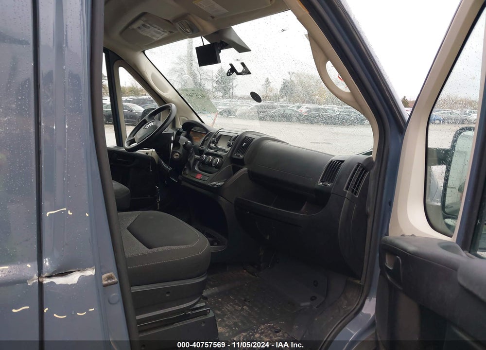 2019 RAM PROMASTER 3500 CARGO VAN HIGH ROOF 159 WB EXT VIN: 3C6URVJGXKE558133