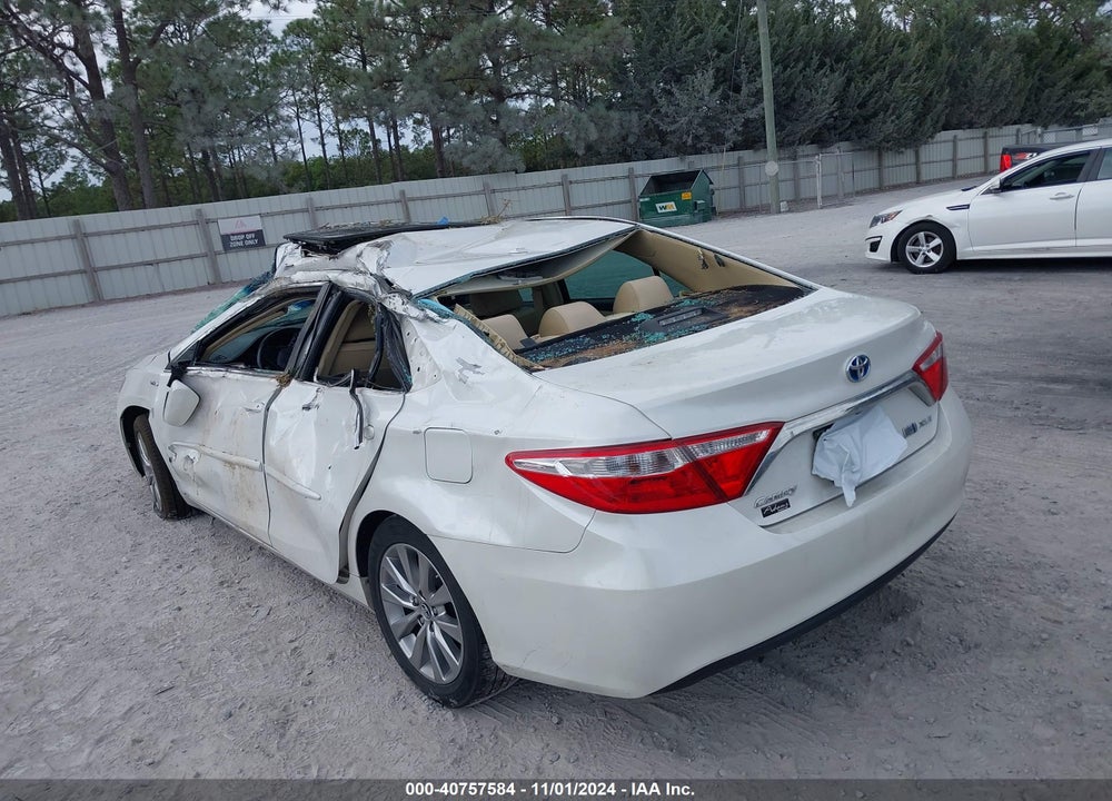 2016 TOYOTA CAMRY HYBRID XLE VIN: 4T1BD1FK2GU179944