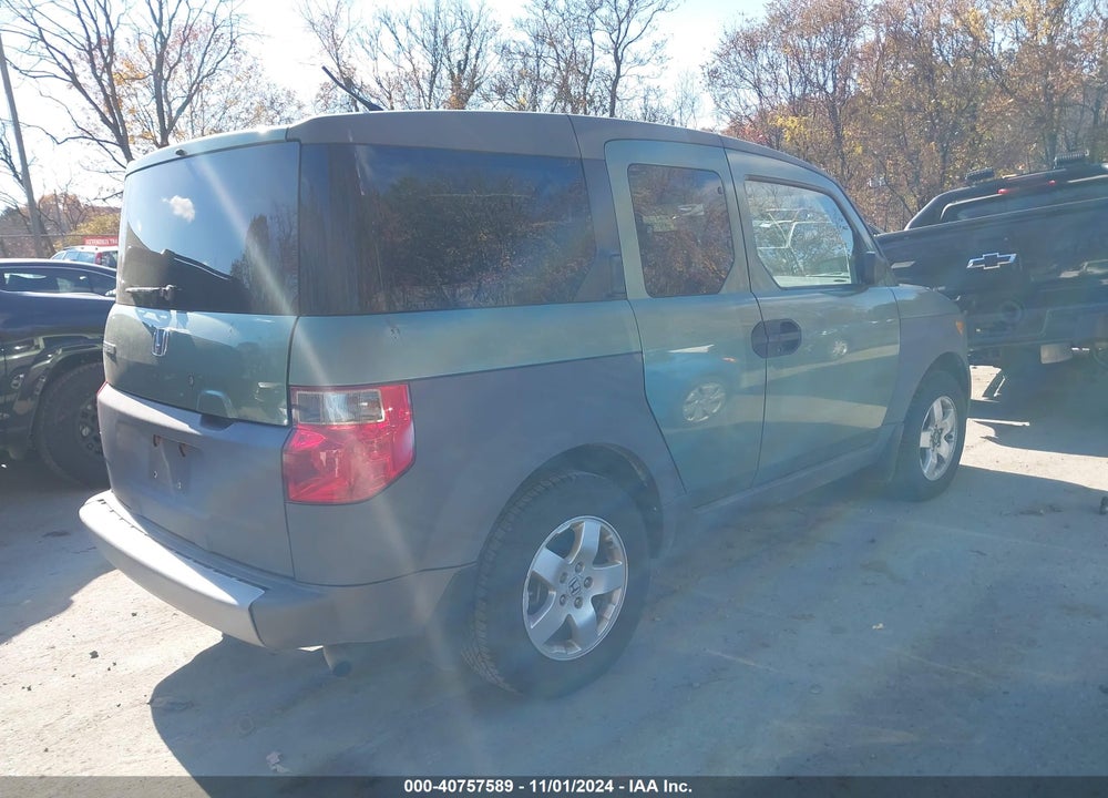 2004 HONDA ELEMENT EX VIN: 5J6YH27614L022590