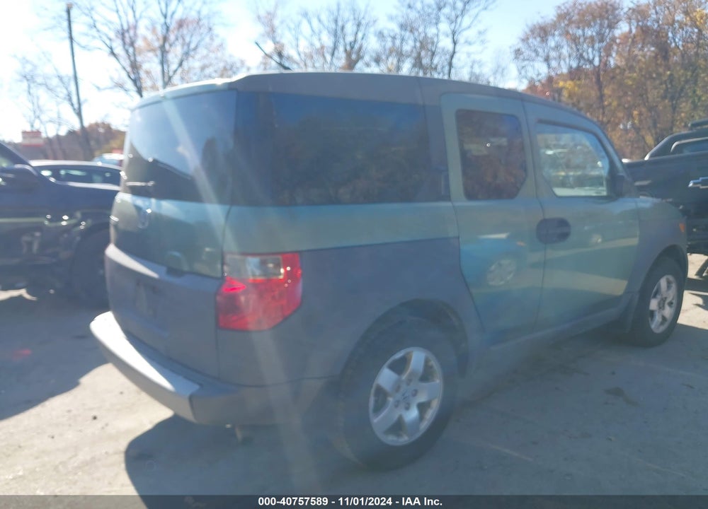 2004 HONDA ELEMENT EX VIN: 5J6YH27614L022590