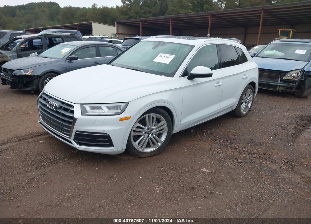 2019 AUDI Q5 45 PREMIUM VIN: WA1BNAFY8K2050823