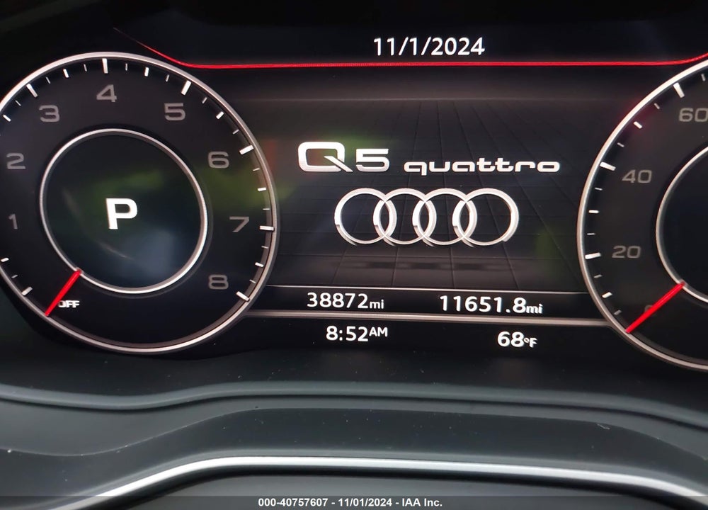 2019 AUDI Q5 45 PREMIUM VIN: WA1BNAFY8K2050823