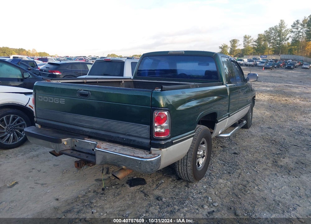1996 DODGE RAM 1500 VIN: 3B7HC13Y8TG123224