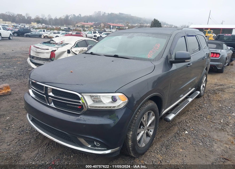 2014 DODGE DURANGO LIMITED VIN: 1C4RDHDG2EC378019