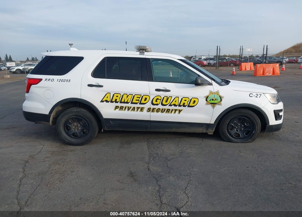 2016 FORD UTILITY POLICE INTERCEPTOR VIN: 1FM5K8ARXGGB65272