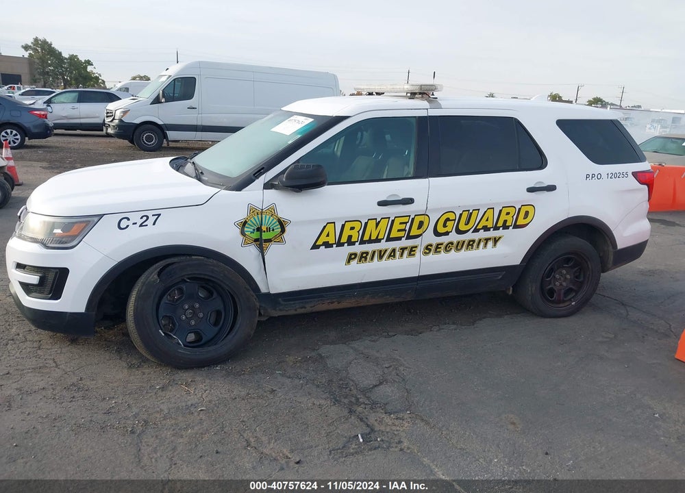 2016 FORD UTILITY POLICE INTERCEPTOR VIN: 1FM5K8ARXGGB65272