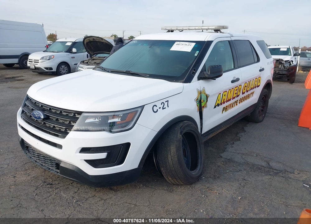 2016 FORD UTILITY POLICE INTERCEPTOR VIN: 1FM5K8ARXGGB65272