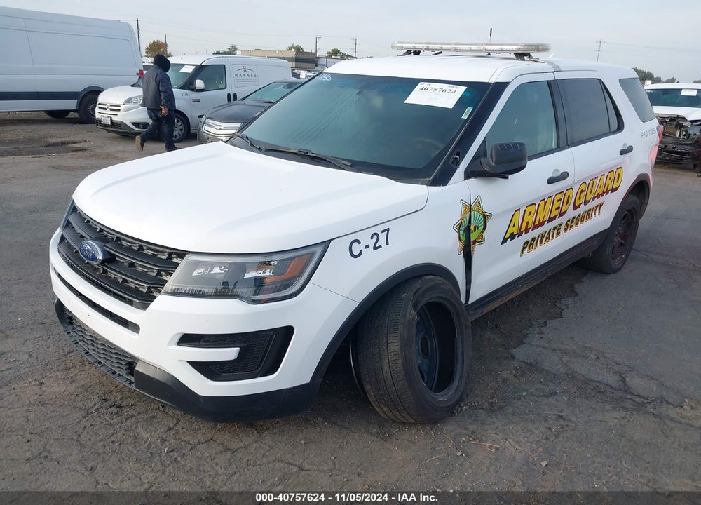 2016 FORD UTILITY POLICE INTERCEPTOR VIN: 1FM5K8ARXGGB65272