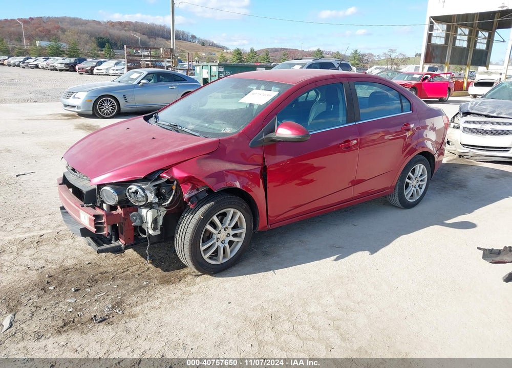 2012 CHEVROLET SONIC 2LT VIN: 1G1JC5SHXC4150635