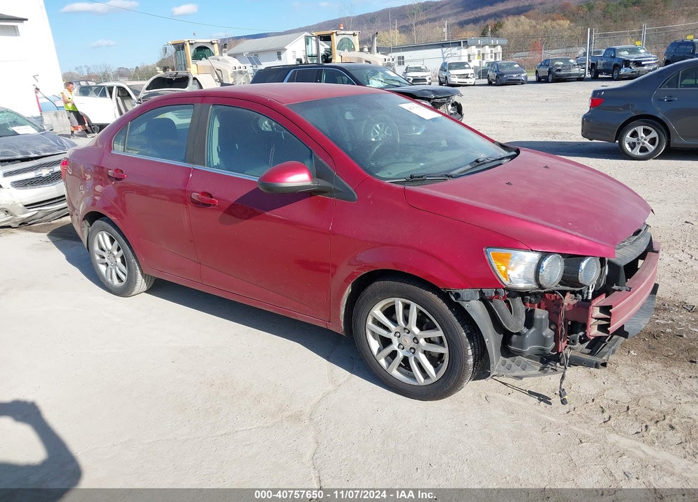 2012 CHEVROLET SONIC 2LT VIN: 1G1JC5SHXC4150635