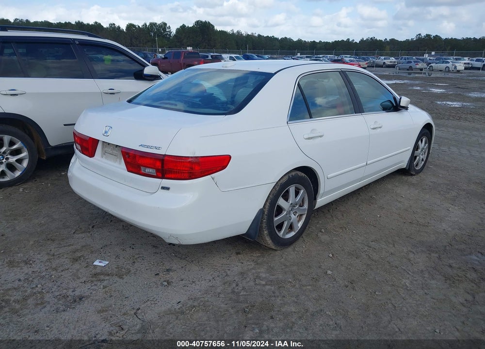2005 HONDA ACCORD 3.0 EX VIN: 1HGCM66585A071795