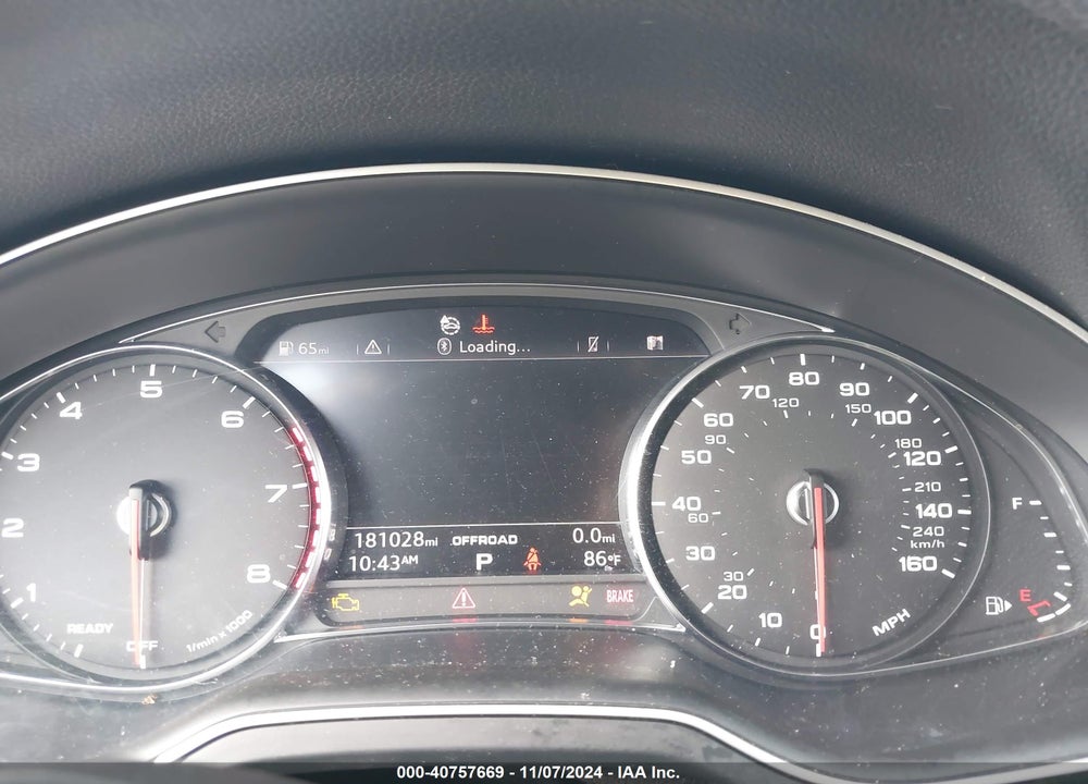 2017 AUDI Q7 3.0T PREMIUM VIN: WA1LAAF75HD011661