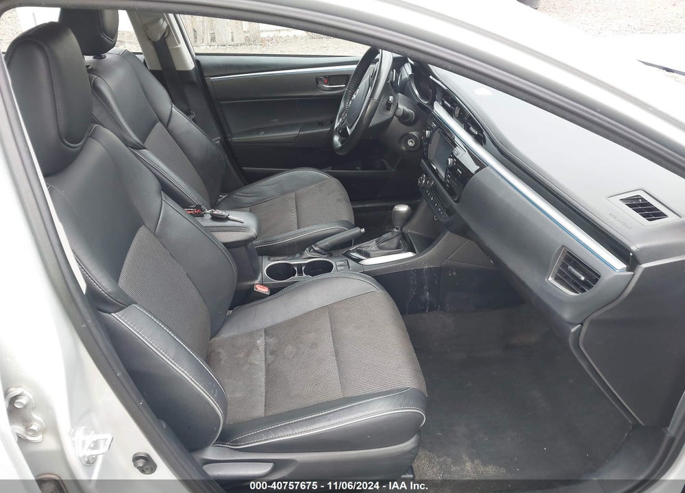2016 TOYOTA COROLLA S VIN: 2T1BURHE6GC522858