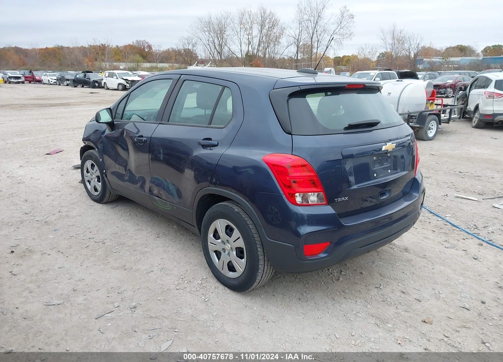 2018 CHEVROLET TRAX LS VIN: 3GNCJKSB3JL331350