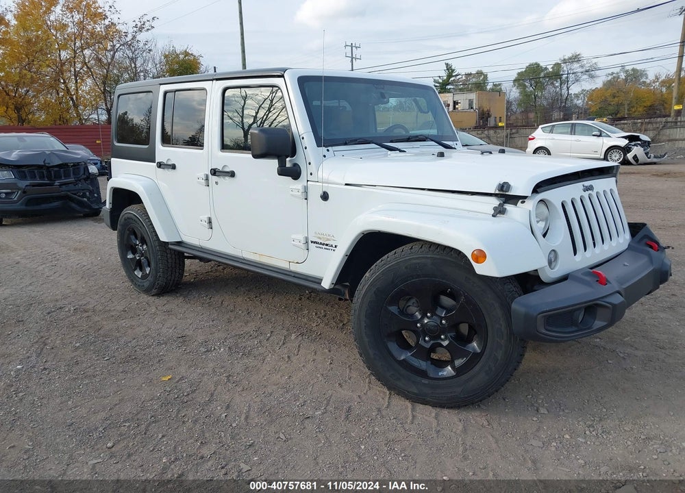 2013 JEEP WRANGLER UNLIMITED SAHARA VIN: 1C4BJWEG8DL539100