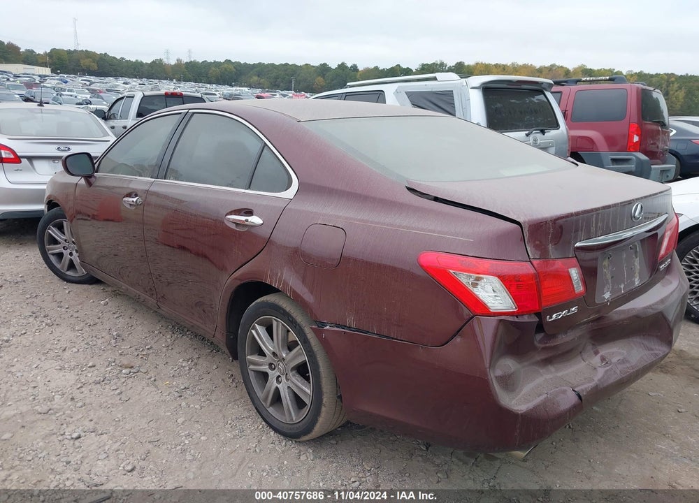 2007 LEXUS ES 350 VIN: JTHBJ46G072109492