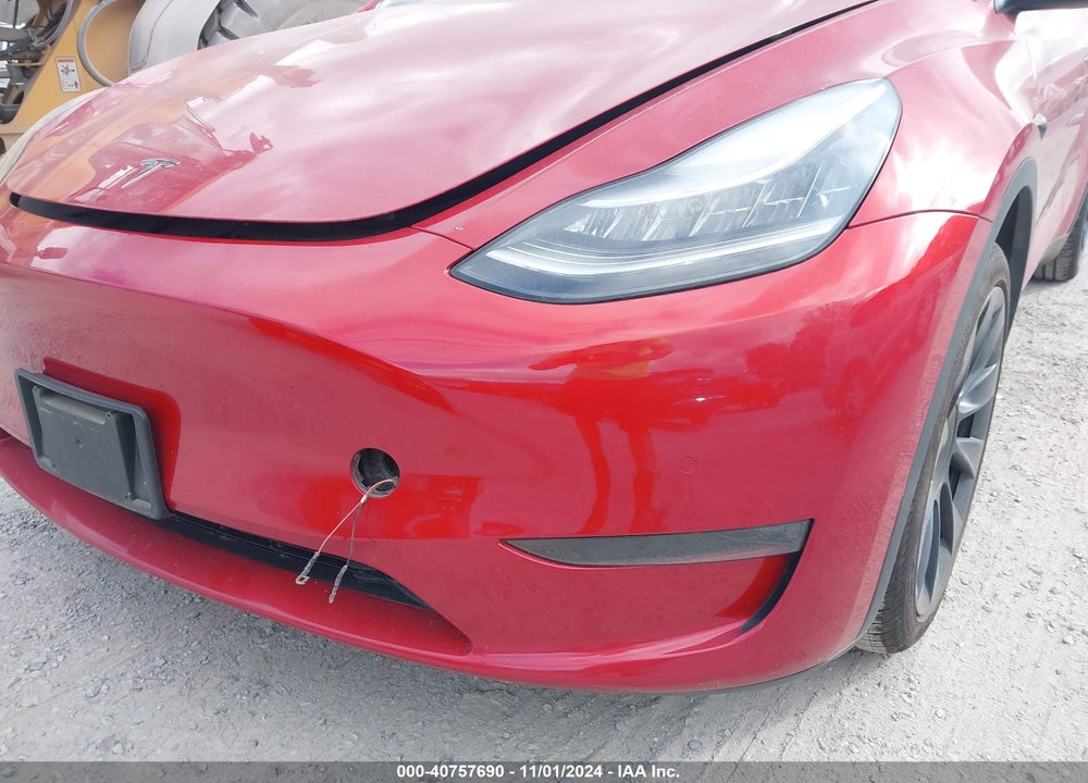 2021 TESLA MODEL Y LONG RANGE DUAL MOTOR ALL-WHEEL DRIVE VIN: 5YJYGDEE4MF085037