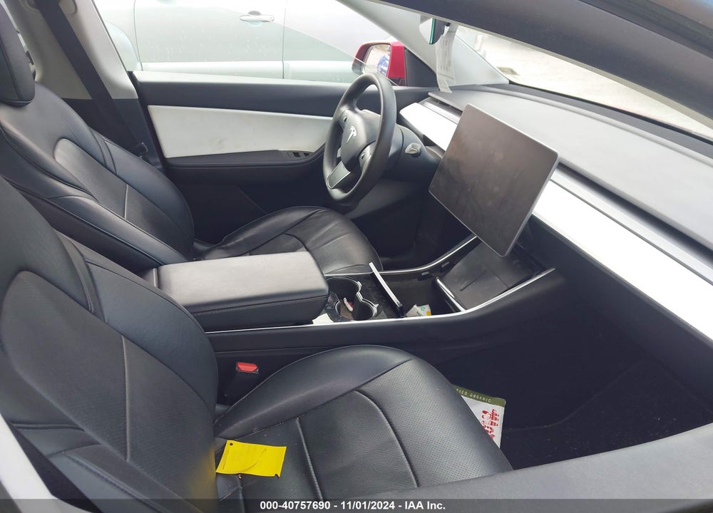 2021 TESLA MODEL Y LONG RANGE DUAL MOTOR ALL-WHEEL DRIVE VIN: 5YJYGDEE4MF085037