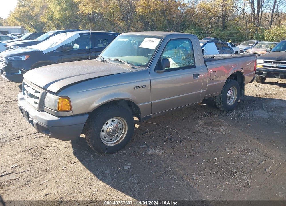 2003 FORD RANGER XL/XLT VIN: 1FTYR10D33PB10909