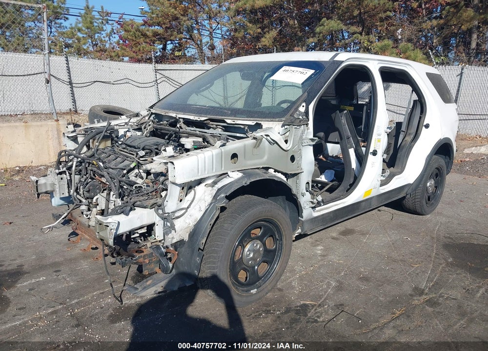 2014 FORD UTILITY POLICE INTERCEPTOR VIN: 1FM5K8AR8EGC60619