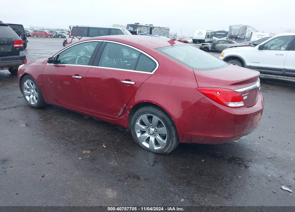 2013 BUICK REGAL TURBO PREMIUM 1 VIN: 2G4GS5EV3D9249183