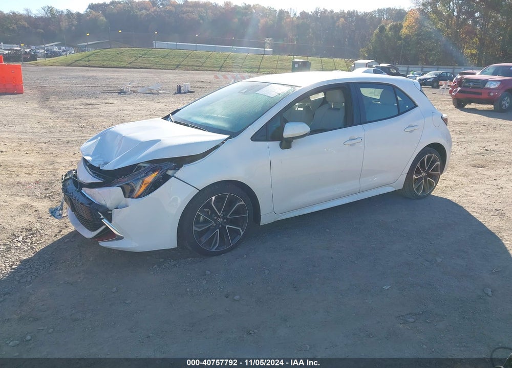 2019 TOYOTA COROLLA XSE VIN: JTNK4RBE3K3010738