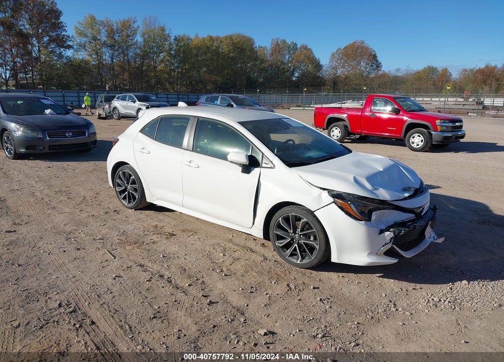 2019 TOYOTA COROLLA XSE VIN: JTNK4RBE3K3010738