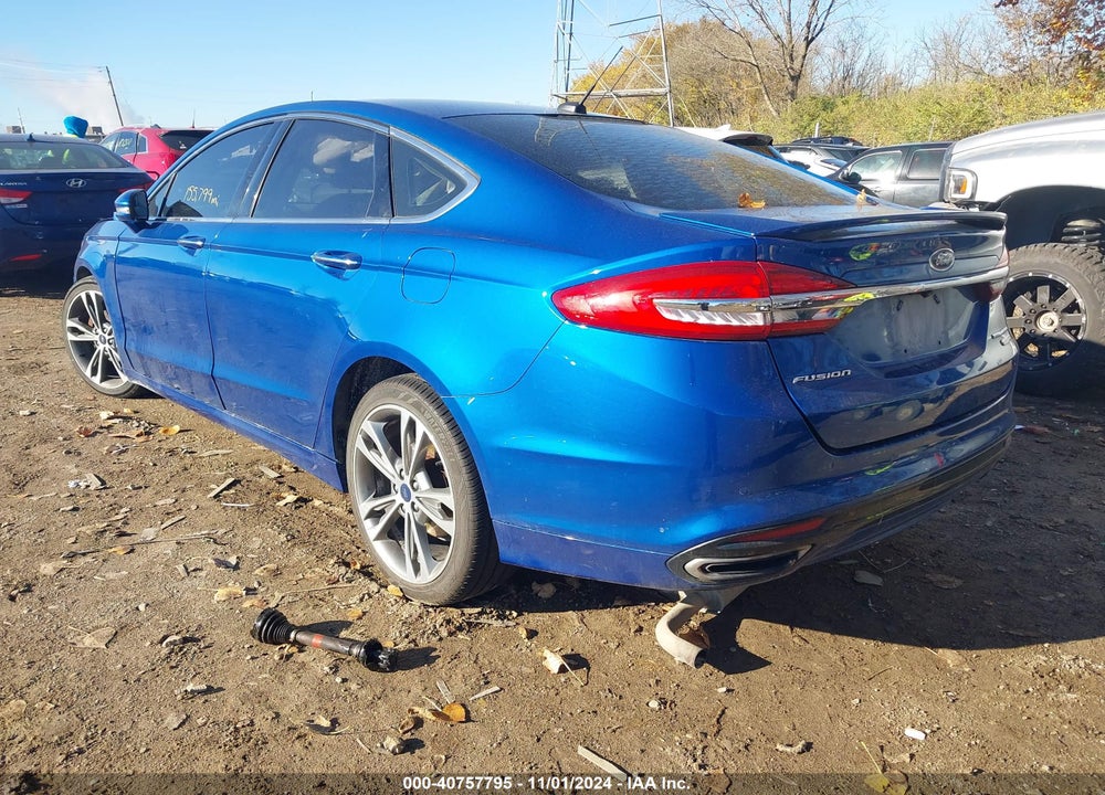 2017 FORD FUSION VIN: 3FA6P0D96HR208822