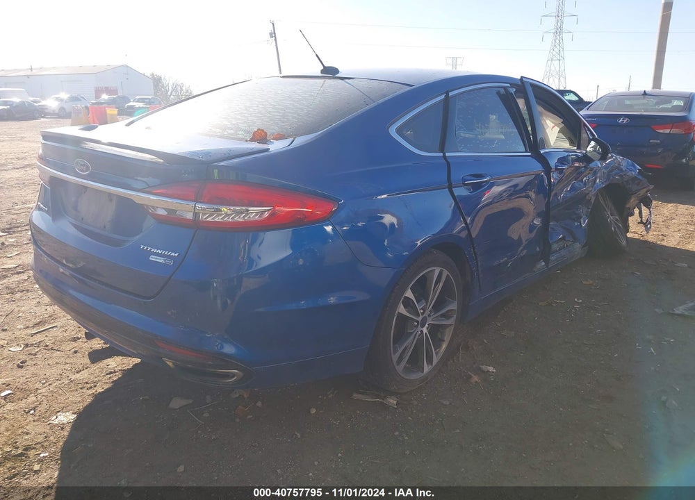 2017 FORD FUSION VIN: 3FA6P0D96HR208822
