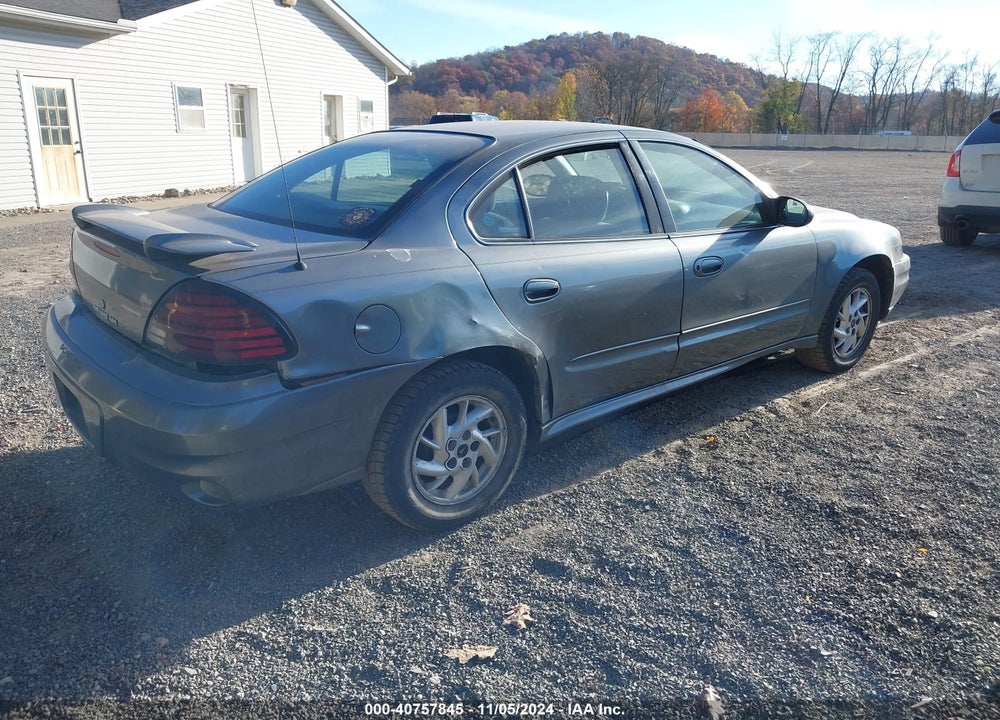 2004 PONTIAC GRAND AM SE VIN: 1G2NE52F04M691894