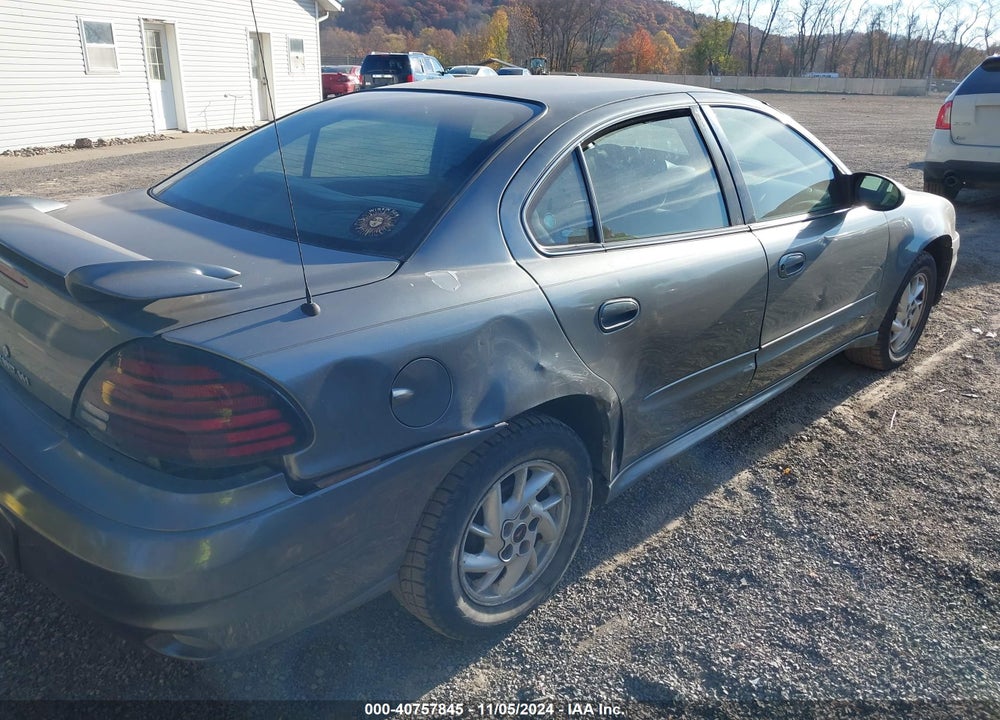 2004 PONTIAC GRAND AM SE VIN: 1G2NE52F04M691894