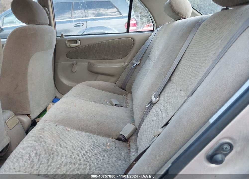 2001 TOYOTA COROLLA CE VIN: 2T1BR12EX1C406081