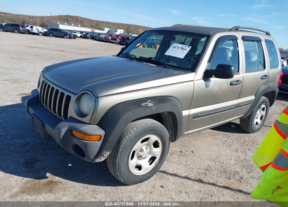 2004 JEEP LIBERTY SPORT VIN: 1J4GL48K74W129594