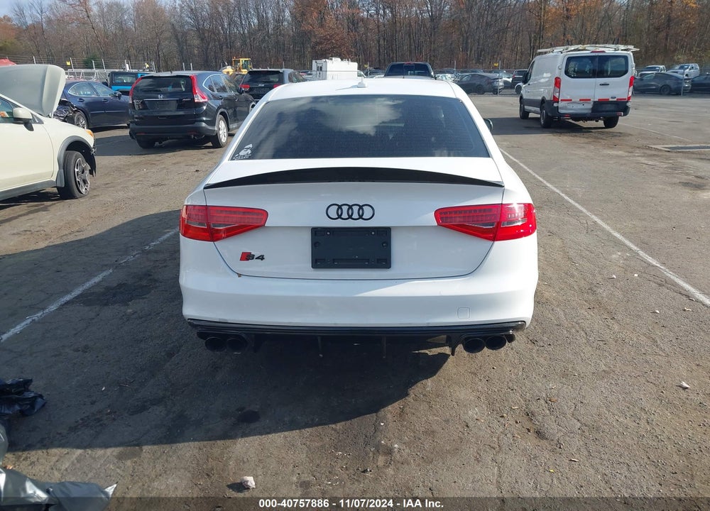 2014 AUDI S4 3.0T PREMIUM PLUS VIN: WAUBGAFL7EA070475