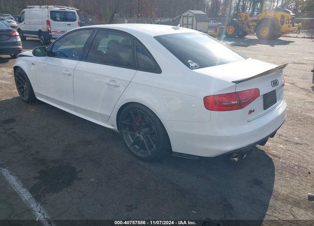 2014 AUDI S4 3.0T PREMIUM PLUS VIN: WAUBGAFL7EA070475