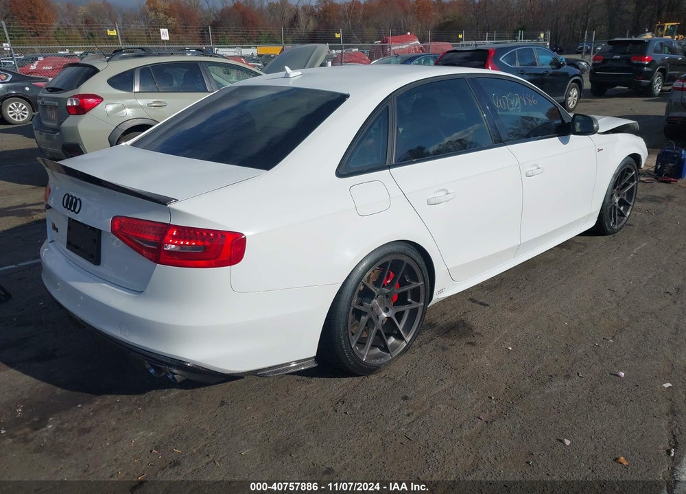2014 AUDI S4 3.0T PREMIUM PLUS VIN: WAUBGAFL7EA070475